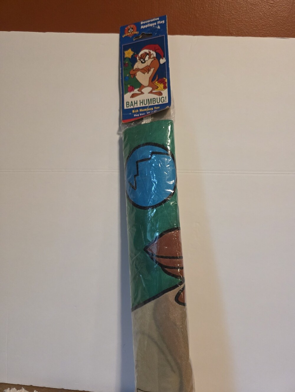 NCE "Bah Humbug Taz" Applique Flag